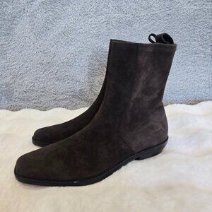 Madewell Idris Ankle Boot Women's Size 7.5 / 8 NEW **NOTES/FLAWS Carob Brown